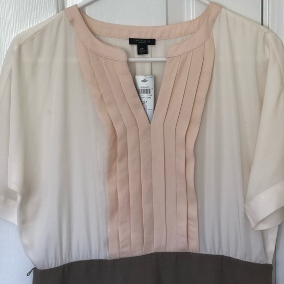 Ann Taylor petite short sleeve dress - Picture 2 of 9